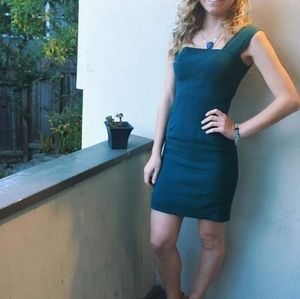 Z Spoke Zac Posen Teal Dress